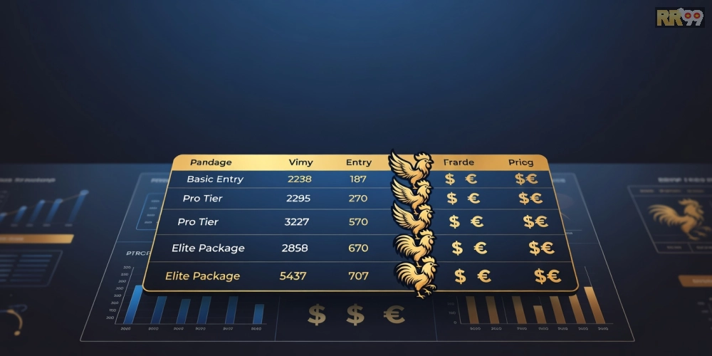 Bảng giá dịch vụ đá gà chọi rr99 cập nhật mới nhất cho năm 2025 chi tiết