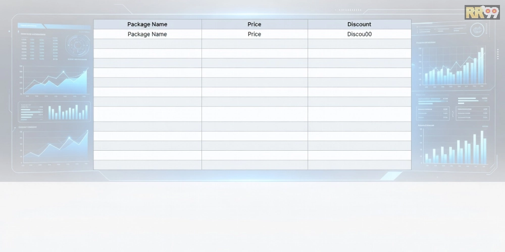 Bảng giá chi tiết các chương trình khuyến mãi rr99 cập nhật mới nhất năm 2025